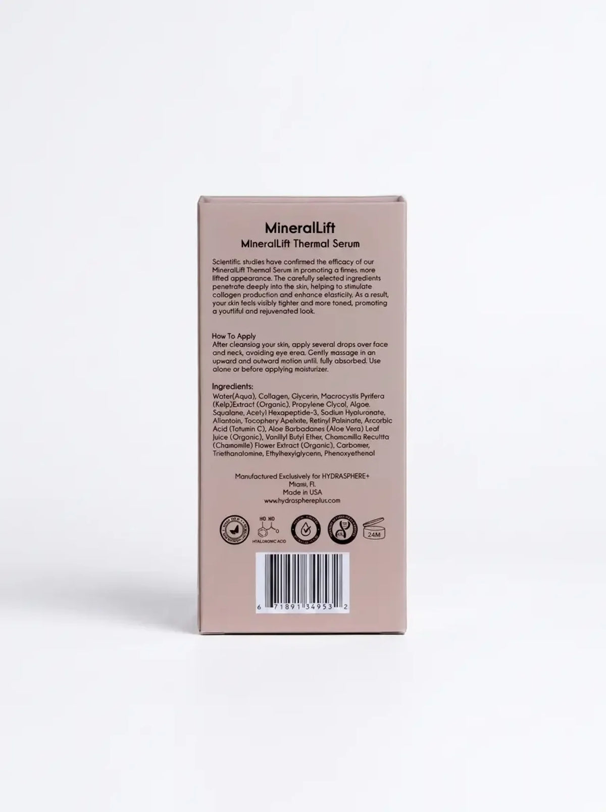 MineralLift Thermal Serum