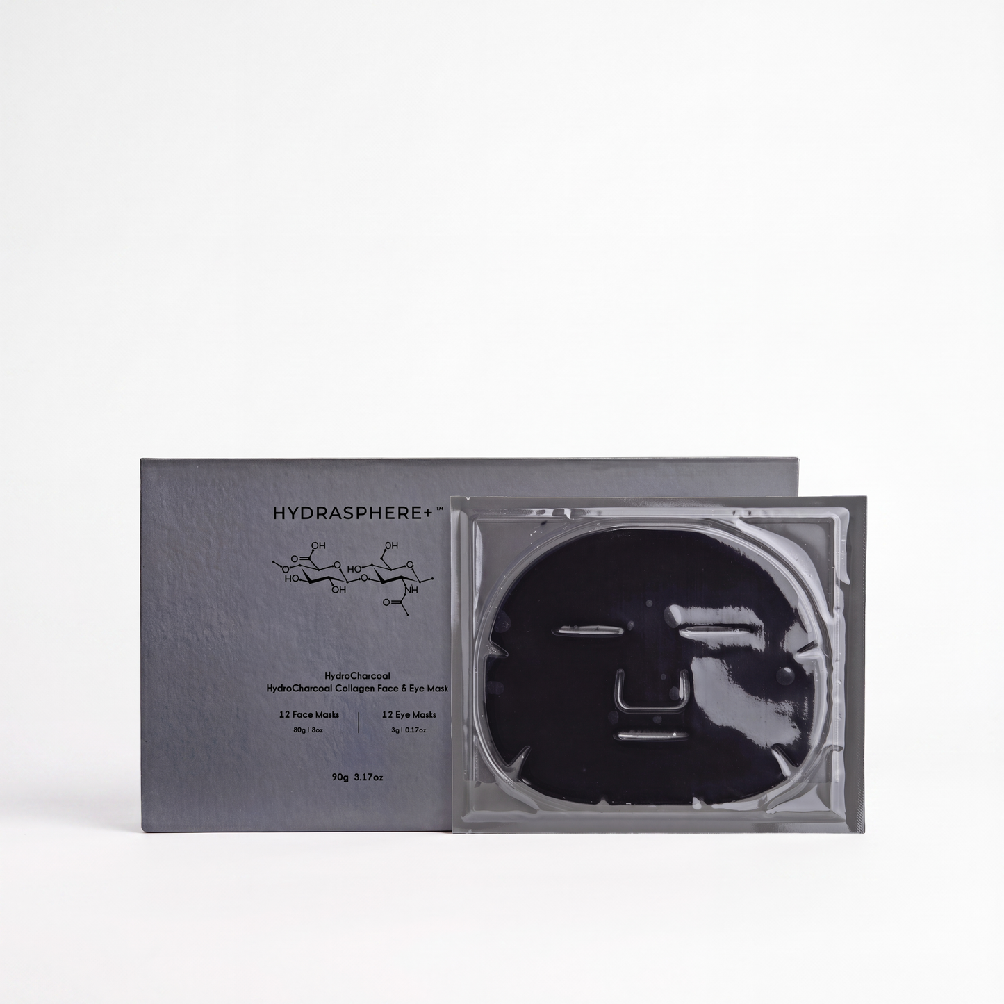 HydroCharcoal Collagen Face & Eye Mask