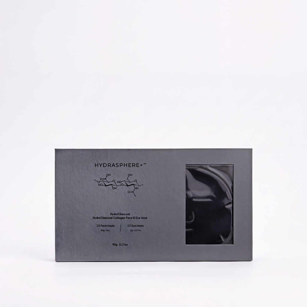 HydroCharcoal Collagen Face & Eye Mask
