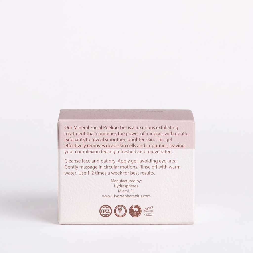 Mineral Facial Peeling Gel